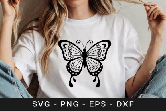 Cute Butterfly Outline Design for T-Shirts: A Pro Review