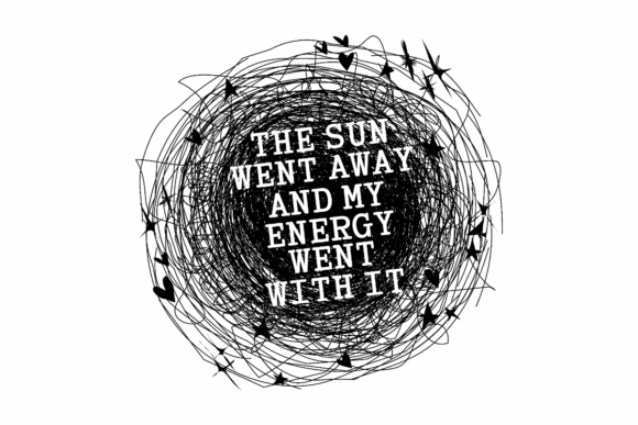 Energy Went Away, Mental Health Art