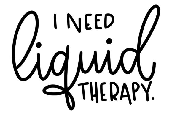 I Need Liquid Therapy: A Designer's Take on Script Embroidery