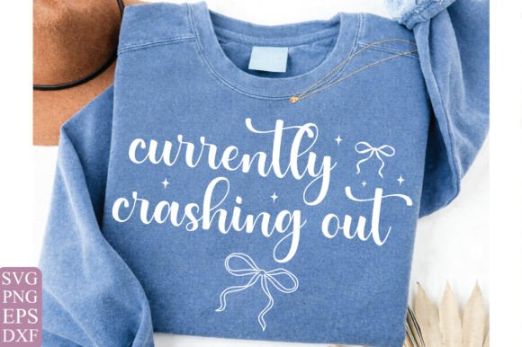 Review: Crashing Out Funny Quote SVG for Embroidery