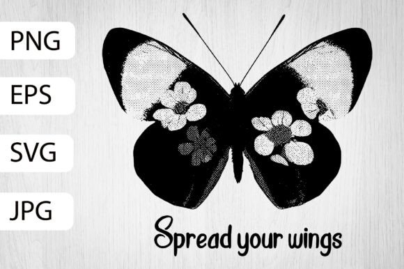 Spread Your Wings Butterfly Design